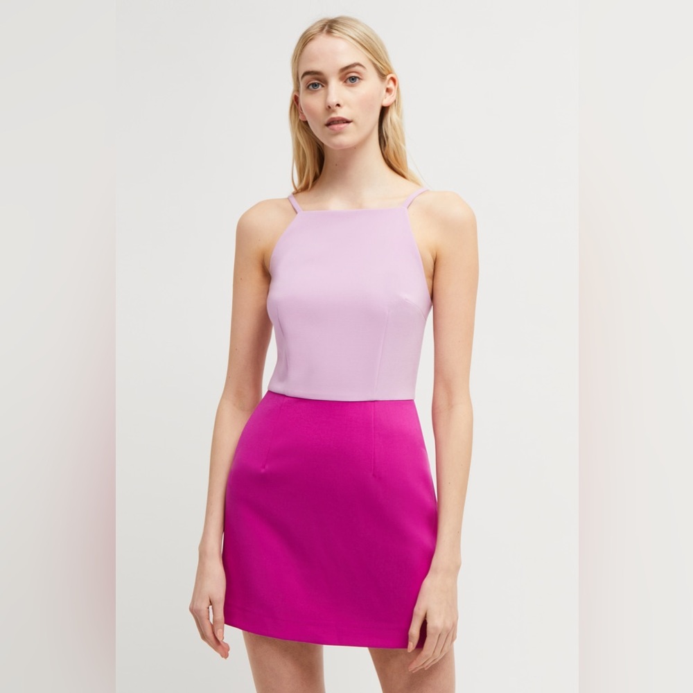 French Connection Color Block Mini Dress - Picture 3 of 3